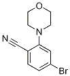 4-BroMo-2-(Morpholin-4-yl)benzonitrile CAS#: 1260762-06-8