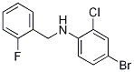 4-BroMo-2-chloro-N-(2-fluorobenzyl)aniline, 97% CAS#: 1094533-17-1