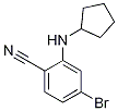 4-BroMo-2-(cyclopentylaMino)benzonitrile CAS#: 1365272-79-2