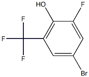 4-BroMo-2-fluoro-6-(trifluoroMethyl)phenol CAS#: 1224604-17-4