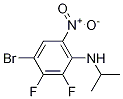 4-BroMo-2,3-difluoro-N-isopropyl-6-nitroaniline CAS#: 1365271-69-7