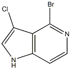4-BroMo-3-chloro-5-azaindole CAS#: 1190317-51-1