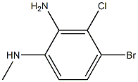 4-BroMo-3-chloro-N1-Methylbenzene-1,2-diaMine CAS#: 1357159-32-0