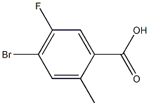 4-BroMo-5-fluoro-2-Methylbenzoic acid CAS#: 1349715-55-4
