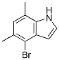 4-BroMo-5,7-diMethylindole CAS#: 1167056-53-2