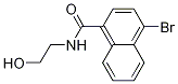 4-BroMo-N-(2-hydroxyethyl)naphthalene-1-carboxaMide CAS#: 1375069-28-5