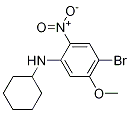 4-BroMo-N-cyclohexyl-5-Methoxy-2-nitroaniline CAS#: 1365272-51-0