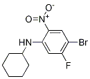 4-BroMo-N-cyclohexyl-5-fluoro-2-nitroaniline CAS#: 1365272-38-3
