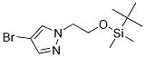 4-Bromo-1-(2-(tert-butyldimethylsilyloxy)ethyl)-1H-pyrazole CAS#: 1187385-84-7