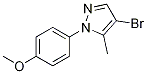 4-Bromo-1-(4-methoxyphenyl)-5-methylpyrazole CAS#: 1252572-62-5