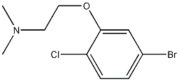 4-Bromo-1-chloro-2-[2-(N,N-dimethylamino)ethoxy]benzene CAS#: 1245563-12-5