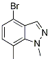 4-Bromo-1,7-dimethyl-1H-indazole CAS#: 1159511-79-1