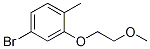 4-Bromo-2-(2-methoxyethoxy)-1-methylbenzene CAS#: 1291487-18-7
