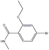 4-Bromo-2-ethoxy-N-methylbenzamide CAS#: 1245563-16-9