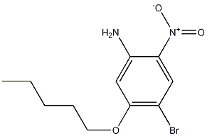 4-Bromo-2-nitro-5-(pentyloxy)aniline CAS#: 1255574-52-7