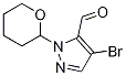 4-Bromo-2-(oxan-2-yl)pyrazole-3-carbaldehyde CAS#: 1345471-55-7