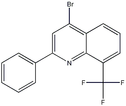 4-Bromo-2-phenyl-8-trifluoromethylquinoline CAS#: 1189105-98-3