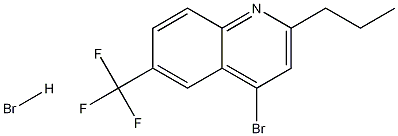 4-Bromo-2-propyl-6-trifluoromethylquinoline hydrobromide CAS#: 1204811-96-0