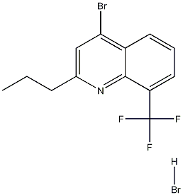 4-Bromo-2-propyl-8-trifluoromethylquinoline hydrobromide CAS#: 1204811-39-1
