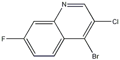 4-Bromo-3-chloro-7-fluoroquinoline CAS#: 1208814-10-1