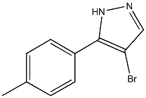 4-Bromo-3-p-tolyl-1(2)H-pyrazole CAS#: 1116093-45-8