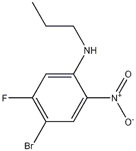 4-Bromo-5-fluoro-2-nitro-N-propylaniline CAS#: 1261927-35-8