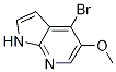 4-Bromo-5-methoxy-1H-pyrrolo[2,3-b]pyridine CAS#: 1190321-71-1