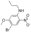 4-Bromo-5-methoxy-2-nitro-N-propylaniline CAS#: 1280786-69-7