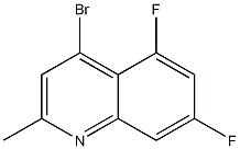 4-Bromo-5,7-difluoro-2-methylquinoline CAS#: 1189105-77-8