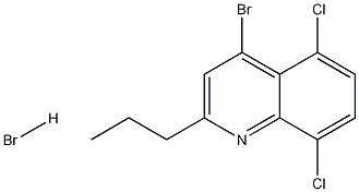4-Bromo-5,8-dichloro-2-propylquinoline hydrobromide CAS#: 1204811-19-7