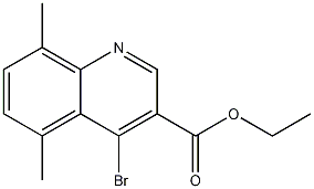 4-Bromo-5,8-dimethylquinoline-3-carboxylic acid ethyl ester CAS#: 1242260-19-0