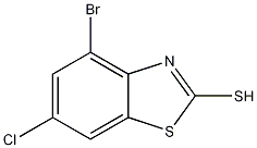 4-Bromo-6-chlorobenzo[d]thiazole-2-thiol CAS#: 1215205-90-5