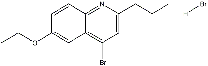 4-Bromo-6-ethoxy-2-propylquinoline hydrobromide CAS#: 1204812-27-0