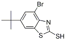 4-Bromo-6-tert-butylbenzo[d]thiazole-2-thiol CAS#: 1199773-20-0