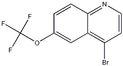 4-Bromo-6-trifluoromethoxyquinoline CAS#: 1189105-68-7