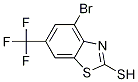 4-Bromo-6-(trifluoromethyl)benzo[d]thiazole-2-thiol CAS#: 1215205-88-1