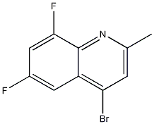 4-Bromo-6,8-difluoro-2-methylquinoline CAS#: 1189106-86-2