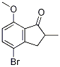 4-Bromo-7-methoxy-2-methyl-2,3-dihydro-1H-inden-1-one CAS#: 1155261-18-9