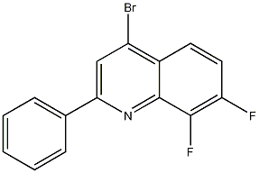 4-Bromo-7,8-difluoro-2-phenylquinoline CAS#: 1189106-68-0
