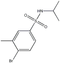 4-Bromo-N-isopropyl-3-methylbenzenesulfonamide CAS#: 1182913-23-0