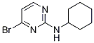 (4-Bromo-pyrimidin-2-yl)-cyclohexyl-amine CAS#: 1269292-88-7