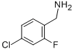 4-CHLORO-2-FLUOROBENZYL AMINE CAS#: 72235-57-5
