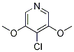 4-CHLORO-3,5-DIMETHOXYPYRIDINE CAS#: 1261598-68-8