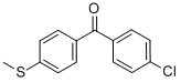 4-CHLORO-4'-(METHYLTHIO)BENZOPHENONE CAS#: 72585-17-2