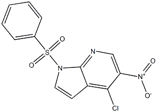 4-CHLORO-5-NITRO-1-(PHENYLSULFONYL)-1H-PYRROLO[2,3-B]PYRIDINE CAS#: 1245649-52-8