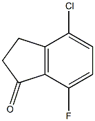 4-CHLORO-7-FLUORO-1-INDANONE CAS#: 1260018-63-0