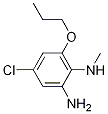 4-CHLORO-N1-METHYL-6-PROPOXYBENZENE-1,2-DIAMINE CAS#: 1184918-82-8