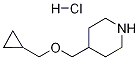 4-[(CYCLOPROPYLMETHOXY)METHYL]PIPERIDINEHYDROCHLORIDE CAS#: 1093652-85-7