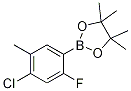 4-Chloro-2-fluoro-5-methylphenylboronic acid,pinacol CAS#: 1126320-27-1