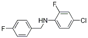 4-Chloro-2-fluoro-N-(4-fluorobenzyl)aniline, 97% CAS#: 1152635-08-9